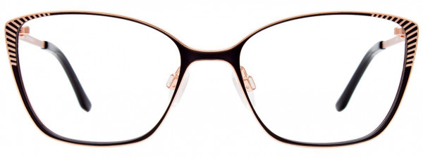 Takumi TK1188 Eyeglasses, 090 - Satin Black & Satin Pink Gold