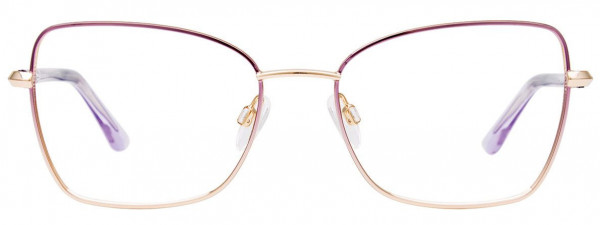Paradox P5083 Eyeglasses, 080 - Shiny Light Lilac & Soft Gold
