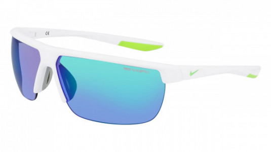 Nike NIKE TEMPEST M CW4665 Sunglasses, (103) MATTE WHITE/GREY/GREEN