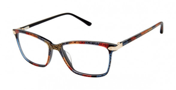 L.A.M.B. LA090 Eyeglasses, Multicolor Glitter (MUL)
