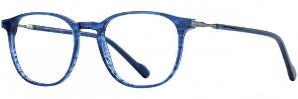 Scott Harris Scott Harris X 004 Eyeglasses, 2 - Blue Demi / Dark Gunmetal