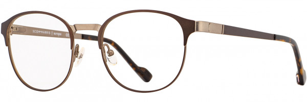 Scott Harris Scott Harris 698 Eyeglasses, 2 - Chocolate / Gunmetal