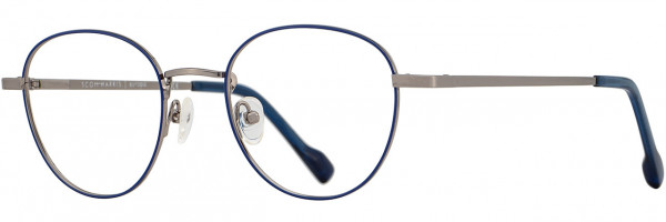Scott Harris Scott Harris 692 Eyeglasses, 3 - Royal / Chrome