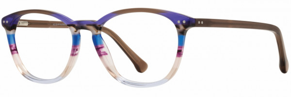 Scott Harris Scott Harris 636 Eyeglasses, 3 - Purple Multi