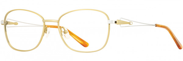 Cote D'Azur Cote d'Azur 288 Eyeglasses, 2 - Gold / Silver