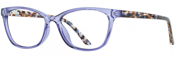 Elements Elements 408 Eyeglasses, 3 - Violet / Violet Tort