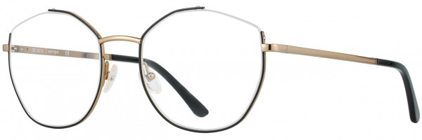 Cinzia Designs Cinzia Ophthalmic 5120 Eyeglasses, 1 - Black / Rose Gold