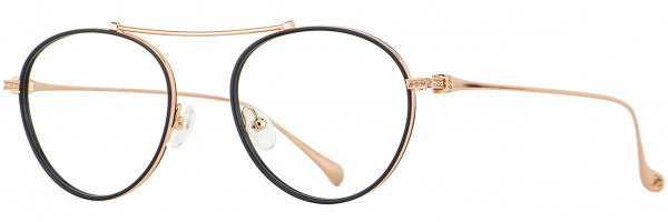 Cinzia Designs Cinzia Ophthalmic 5116 Eyeglasses, 2 - Black / Gold