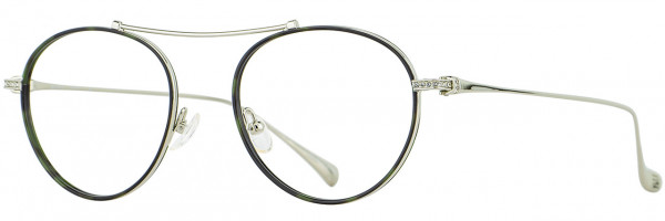 Cinzia Designs Cinzia Ophthalmic 5116 Eyeglasses, 3 - Olive / Silver