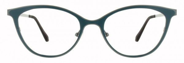 Cinzia Designs Cinzia Ophthalmic 5051 Eyeglasses, Teal / Graphite