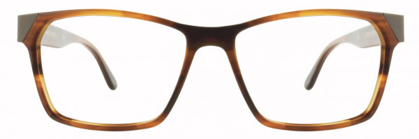 Cinzia Designs Cinzia Ophthalmic 5050 Eyeglasses, Cocoa Horn