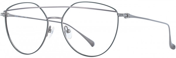 Cinzia Designs Cinzia Ophthalmic 5124 Eyeglasses, 3 - Pine / Graphite