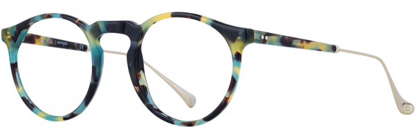 Cinzia Designs Cinzia Ophthalmic 5125 Eyeglasses, 3 - Teal Tortoise / Gold