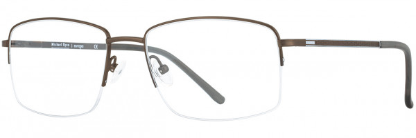 Michael Ryen Michael Ryen 360 Eyeglasses, 3 - Chocolate / Silver