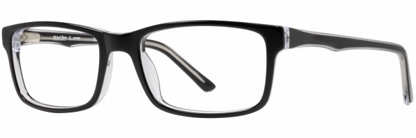 Michael Ryen Michael Ryen 284 Eyeglasses, 1 - Black / Crystal