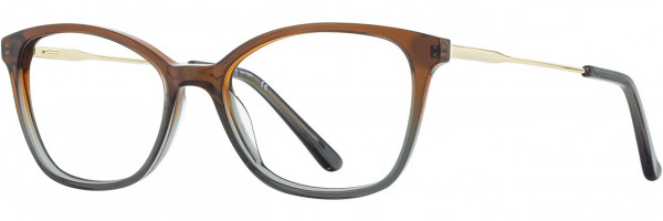 Adin Thomas Adin Thomas 484 Eyeglasses, 1 - Cocoa / Charcoal