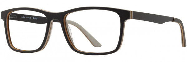 Adin Thomas Adin Thomas 432 Eyeglasses, 3 - Graphite / Gray / Orange