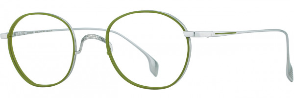 STATE Optical Co Kurashiki Eyeglasses, 1 - Moss Chrome