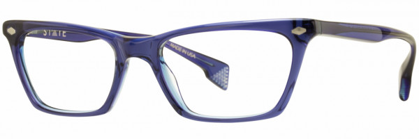 STATE Optical Co Harper Eyeglasses, Indigo Sky