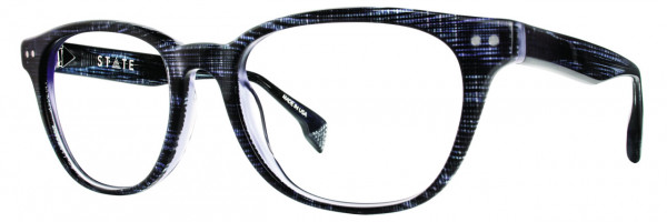 STATE Optical Co Taylor Eyeglasses, Denim Plaid