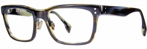 STATE Optical Co Clybourn Global Fit Eyeglasses, Ebony