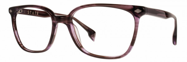 STATE Optical Co Humboldt Eyeglasses, Aubergine