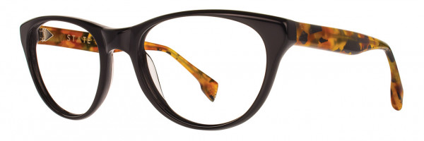 STATE Optical Co Ravenswood Eyeglasses, Black Sienna