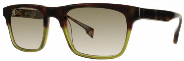 STATE Optical Co Burnham Sunwear Eyeglasses, Tortoise Sage