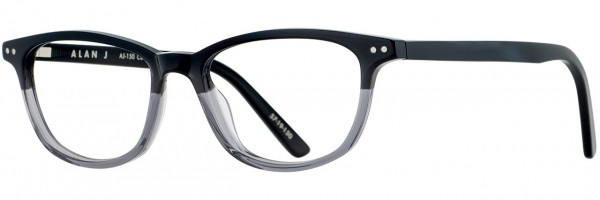 Alan J Alan J 150 Eyeglasses, 3 - Black / Smoke