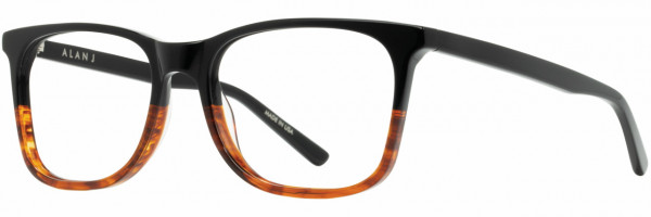 Alan J Alan J 118 Eyeglasses, 1 - Black / Havanna