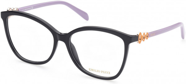 Emilio Pucci EP5178 Eyeglasses, 001 - Shiny Black