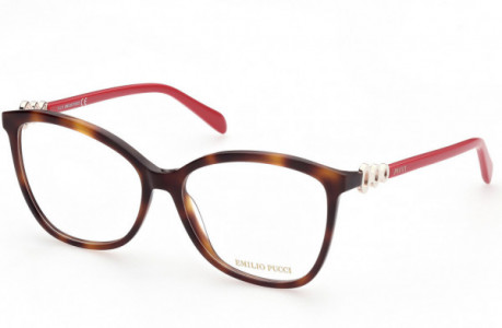 Emilio Pucci EP5178 Eyeglasses, 052 - Dark Havana