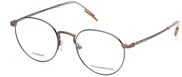 Ermenegildo Zegna EZ5221 Eyeglasses, 008 - Shiny Gunmetal