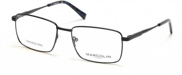 Marcolin MA3028 Eyeglasses, 049 - Matte Dark Brown