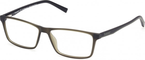 Timberland TB1732 Eyeglasses, 097 - Matte Light Green / Matte Black
