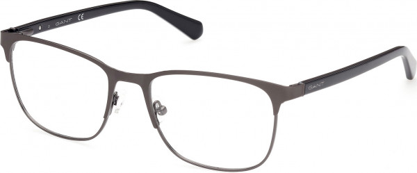 Gant GA3249 Eyeglasses, 009 - Matte Gunmetal / Shiny Black