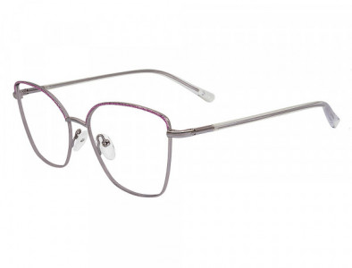 Café Boutique CB1082 Eyeglasses, C-3 Silver/Lilac Sparkle