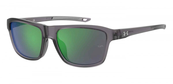 UNDER ARMOUR UA RUMBLE/F Sunglasses, 063M CRYSTAL GREY