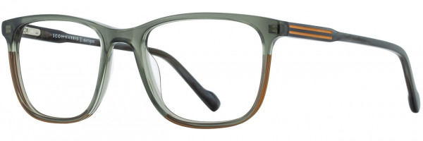 Scott Harris Scott Harris 804 Eyeglasses, 2 - Smoke / Orange
