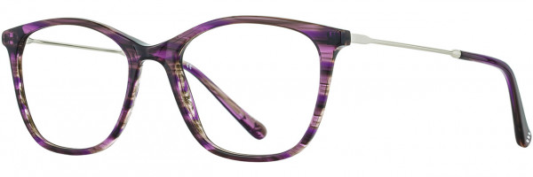 Cinzia Designs Cinzia Ophthalmic 5135 Eyeglasses, 3 - Purple Demi