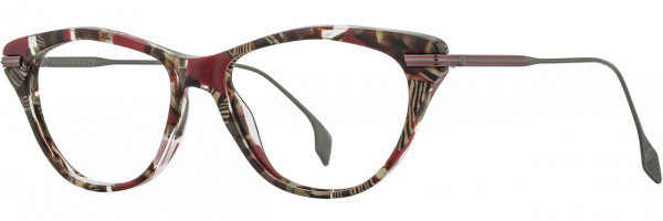 STATE Optical Co Cornelia Eyeglasses, 2 - Ruby Resin Chrome
