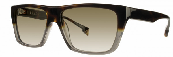STATE Optical Co Dearborn Sunwear Sunglasses, Mahogany Ash