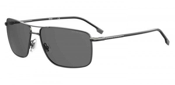 HUGO BOSS Black BOSS 1227/U/S Sunglasses, 0R80 MATTE RUTHENIUM