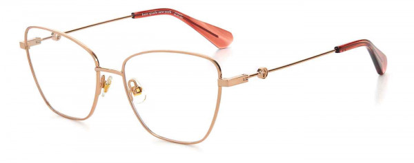 Kate Spade JOURNEE Eyeglasses, 0AU2 RED GOLD