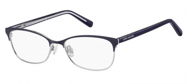 Tommy Hilfiger TH 1777 Eyeglasses, 0OXZ BLUE CRYSTAL