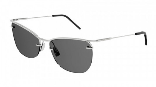 Saint Laurent SL 464 Sunglasses, 002 - SILVER with GREY lenses