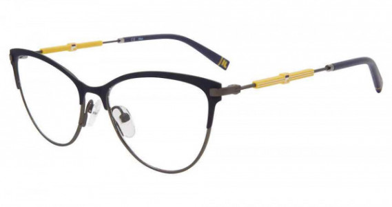 Fila VFI187 Eyeglasses, PURPLE/GUNMETAL (0PGU)