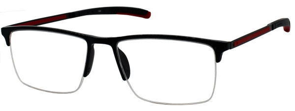 New Balance NBE 13658 Eyeglasses, 1-SOLID BLACK