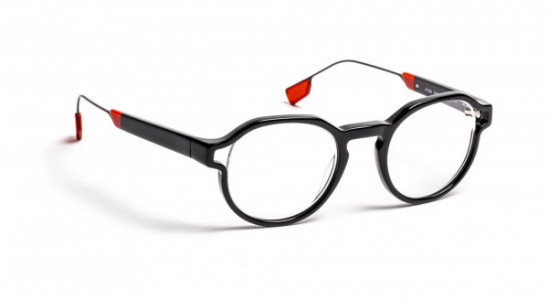 J.F. Rey JF1505 Eyeglasses, BLACK/RED (0030)