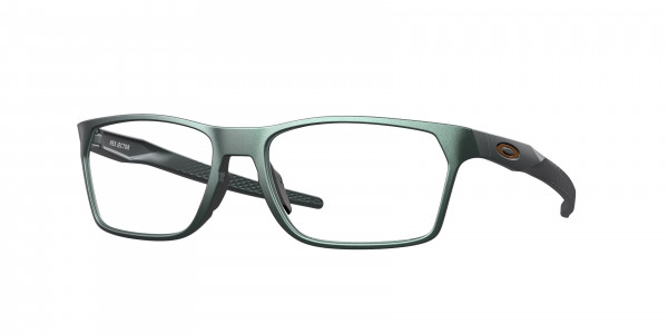 Oakley OX8032 HEX JECTOR Eyeglasses, 803207 HEX JECTOR DARK MT SILVER/BLUE (SILVER)